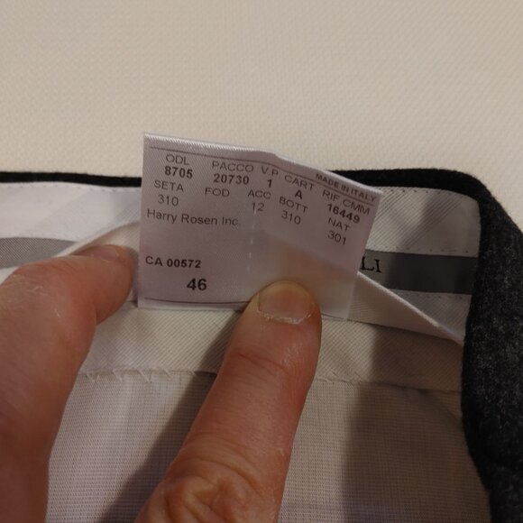 CANALI Harry Rosen trousers - Picture 7 of 15